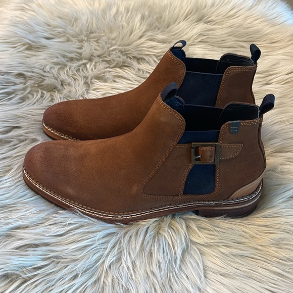 Men’s high top genuine Suede boots - Picture 2 of 7